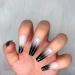 Artquee French Black Ballerina Ombre Long Coffin Press On Nails - 24pcs Glossy False Tips for Women & Girls | JB604 - Buy Online on GoSupps.com