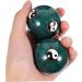 Fomiyes 2-Stone Health Massage Handballs - Baoding Balls for Hand Exercises & Stress Relief | Metal Massage Balls for Enhanced Relaxation - Buy Online on GoSupps.com
