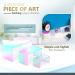 Hezly Multifolitic Acrylic Stand Set - 6 Stunning Rainbow Colors in 3 Sizes | Stylish Perfume & Cupcake Organizer - Buy Online on GoSupps.com