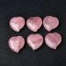 1PC Natural Rose Quartz Heart Shape Love Mini Crystal Stone Gemstone DIY Jewelry Gift Couple Decoration Souvenir Stone Mineral Specimen - Buy Online on GoSupps.com