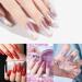 1000PC Nail Tip Set: 500 Natural & 500 Clear French Tips | Acrylic Half Cover False Nails for Salon & DIY | 10 Sizes - International Shipping - Buy Online on GoSupps.com