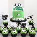 Keaziu 25 Pack Soccer Cupcake Topper Sport Theme Cupcake Picks Game Day Soccer Ball Toothpicks Football for Men Boys Birthday Decorations Supplies Man Black Man - Buy Online on GoSupps.com
