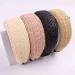 ZOSTLAND Braid Straw Wide Headbands Knot Turban for Women and Girls (2pcs Beige) - Buy Online on GoSupps.com