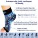 Dowellife Plantar Fasciitis Socks - Ankle Brace Compression Support Sleeves for Men Women - Foot Arch Support - Relieves Swelling, Achilles Tendonitis & Heel Spur - Black Medium - Buy Online on GoSupps.com