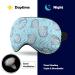 Sea Shells and Pearls Sleeping Mask | Adjustable Light-Blocking Eye Cover for Men Women Boys & Girls - Buy Online on GoSupps.com
