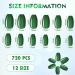 672 Pieces 28 Sets Ballerina Coffin False Nails Square Medium Press on Nails Full Cover Fake Nails Solid Color Glossy Plastic Nails Artificial Finger Manicure Nail Decorations for Girls Women DIY - Buy Online on GoSupps.com