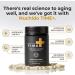 Nuchido Time+ NAD Supplement for Men & Women - Advanced Formula for Healthy Aging, Energy, Focus, Cellular Health & Longevity - Nicotinamide, Alpha Lipoic Acid, Quercetin - 90 Capsules - Buy Online on GoSupps.com
