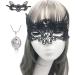 Shop Hjyzy 4-Piece Vampire Diaries Masquerade Set: Katherine Elena & Damon Inspired Masks Medallion & Gothic Jewelry - International Shipping Available - Buy Online on GoSupps.com