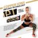 Lexniush Copper Knee Support - Compression Sleeve for Arthritis, Joint Pain Relief, and Sports - Small Size - Buy Online on GoSupps.com