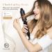 WEEYUM 1-Inch Brush Curling Iron for Short Hair - Dual Voltage Travel Curling Iron with 3 Temperature Settings - Ceramic Tourmaline - Buy Online on GoSupps.com