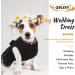 QBLEEV Dog Dress Dog Wedding Dress for Medium Dogs Bowknot Dog Wedding Attire Black Dog Dress Pet Dog Bride Costume Lace Tutu Skirt Halloween Dog Princess Dress Puppy Apparel Dog Formal Dress XXL Black XXL - Buy Online on GoSupps.com