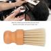 Razor Brush for Home Salon - Soft Bristle Beech Wood Shaving & Hairdressing Brush | Barber-Grade Men's Grooming Tool - Buy Online on GoSupps.com