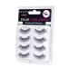 Dyafin 3D Eyelash Set - 4 Pairs of Natural Reusable Handmade Fake Lashes for Gorgeous Eyes - Buy Online on GoSupps.com
