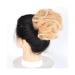 Bun Hair Piece Curly Messy Hair Bun Chignon Donut Hair Pad Elastic Hair Synthetic Hairpiece for Women Hair Pieces for Women(144T613)
