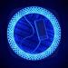 Blinngo Cornhole Lights, Cornhole Board Ring LED Lights,Waterproof, Light up Cornhole Game Set with in Molding Label Design,Perfect Lights for Cornhole Game at Night, 2 Set Blue A