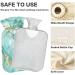 Marble Hot Water Bottle with Cover - 2L Pain Relief for Hands & Feet Bed Warmer - Ideal for Comfort & Warmth - Buy Online on GoSupps.com
