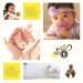 Bee Bee 10 Pacifiers 0-6 Months | Soft Silicone Orthodontic Shape | BPA-Free | Set of 10 Multicolor Soothie Pacifiers for Natural Sucking | Baby Boys & Girls - Buy Online on GoSupps.com