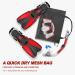 Qoqooice Snorkeling Gear Set for Adults with Fins, Mask, Swim Goggles, Anti-Fog, Anti-Leak Flippers, Dry Top Snorkel, Bag, Earplugs - S/M (US 4.5-8.5) - B-RED - Buy Online on GoSupps.com