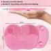 EDMIRE Silicone Makeup Brush Cleaner Pad with Suction Cups - Cleans Eyeshadows, Foundations, Blush, Highlighters - Buy Online on GoSupps.com