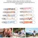 Stay Organized in Your Travels with These Colorful Pattern Hat Clips Multifunctional Hat Holder Clamp Perfect for Traveling Bags and Backpacks Set of 10 - Buy Online on GoSupps.com