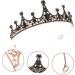 FRCOLOR 1pc Black Crown Bride Hair Accessories Party Headdress Baroque Crown Wedding Headdress Bridal Hair Decor Baroque Bridal Crown Women Crown Wedding Headband Bridal Headpiece 14x14cm Black - Buy Online on GoSupps.com