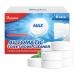 Vacplus Toilet Bowl Cleaner Tablets - 6 PACK, Automatic Toilet Bowl Cleaners with Bleach, Sustained-Release Toilet Tank Cleaners for Deodorizing & Descaling, Household Toilet Cleaners Against Stains 6 Count (Pack of 1)