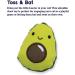 Petstages Lil' Avocato Catnip Cat Chew Toy for Dental Health - Buy Online on GoSupps.com