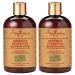 SheaMoisture Curly Hair Products Leave in Conditioner Manuka Honey & Mafura Oil Intensive Hydration Leave in Milk Sulfate Free for Dry Damaged Hair (2 Pack 8 Fl Oz Ea)