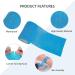 Wugu 12 Rolls Self-Adhesive Cohesive Bandage 7.5cm x 4.5m - Ideal for Athletes Wrist Feet & Finger Support - Buy Online on GoSupps.com