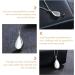 GALPADA Silver Chain Essential Oil Diffuser Necklace | Teardrop Pendant for Men & Women | Stunning Birthday Gift & Locket for Ashes - Buy Online on GoSupps.com