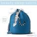 Hello Mello Beauty Sleep Satin Sleep Mask - Comfortable Satin Blindfold with Elastic Strap - Sleep Easy Tiger - Buy Online on GoSupps.com