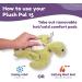 WILD BABY Microwavable Sea Turtle Stuffed Animal with Lavender Scent - 12 Inch Plush Pal - Buy Online on GoSupps.com
