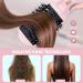 4 in 1 Hair Dryer Brush - Professional Round Blow Dryer with Oval Barrel | Negative Ionic All Hair Types | Pink - Buy Online on GoSupps.com