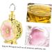 CRILSTYLEO Perfume Bottle Essential Oil Bottle Empty Bottle Perfume Vials Glass Bottle Travel Perfume Bottle Storage Bottle Essential Oil Dispenser Bottle Container Glass Perfume Bottle 12 ml Black - Buy Online on GoSupps.com