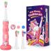 Kids Sonic Rechargeable Electric Toothbrush - Light Pink | COSLUS - Buy Online on GoSupps.com