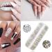 Lencyotool Nagel-Strass-Kit: 1440 AB Crystal Gemstones & Craft Tools - Perfect for Handicrafts - Buy Online on GoSupps.com