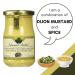 Edmond Fallot Green Peppercorn Dijon Mustard - Exquisite flavor from Edmond Fallot - Buy Online on GoSupps.com