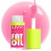 NYX Fat Oil Lip Drip - Missed Call (Sheer Pink) Moisturizing Vegan Lip Gloss - Buy Online on GoSupps.com