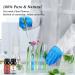 Yethious Rose & Jasmine Essential Oil Set - 2 Pack Organic Aromatherapy Oils for Diffuser, Perfume, Candle Making - 10ML Each - Buy Online on GoSupps.com