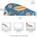 Shark Flower Leaf Hair Towel 2 Pack | Super Absorbent Quick Dry Hair Turbans for Women & Girls - Buy Online on GoSupps.com