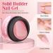 Morovan Solid Builder Nail Gel - Long-Lasting 3D Modeling Gel for Nail Extensions - Non-Sticky Hard Gel for Manicure Art at Home or Salon - Buy Online on GoSupps.com