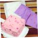Lurrose 4-Pack Menstrual Towel Bags | Portable Tampon Holders for Travel | Sanitary Storage for Women | 13x13x5cm | Ideal for Girls - Buy Online on GoSupps.com