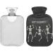 NAANLE Happy Halloween Hot Water Bottle - Transparent Hand/Foot Warmer for Pain Relief & Heat Therapy - 1L - Buy Online on GoSupps.com