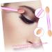 Balacoo 100pcs Use Girls Oval Makeup Eyeshadow Cosmetic Good Sides Double- Double Coutainer - Buy Online on GoSupps.com