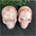 Natural Fire Quartz Crystal Skull - Handmade 500-600g Family Gift Home Office Decoration & Witchcraft Lucky Stone - Buy Online on GoSupps.com