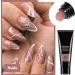 Nail Extension Gel 15ml Poly Builder Coffee - Nude Pink Nail Enhancement for French Manicure - Buy Online on GoSupps.com