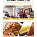 Electric Corn Hot Dog Machine Commercial 1550W Non-stick French Muffin Waffle Irons Stainless Steel 6Pcs Waffle Stick Maker Temperature Range 50-300 Timer 0-5 Min - Buy Online on GoSupps.com