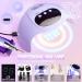 Gellen 24 Colors Gel Nail Kit with UV/LED Light, 72W Nail Dryer, Nail Drill, Base & Top Coat All-In-One Manicure Gift Set for Nail Art Designs, Glitter Starter Set - Fire & Ice - Buy Online on GoSupps.com