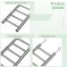 Gekmor 2 Pack Parrot Ladders - 9 Steps Stainless Steel Rustproof Non-Slip Perfect Bird Cage Accessories for Nymphensittich Cacadu & Love Birds - Buy Online on GoSupps.com