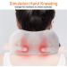 Ergocar U-Shaped Neck Massager Cushion - Cervical Pain Relief Device for Home Car & Office - Brown - Buy Online on GoSupps.com